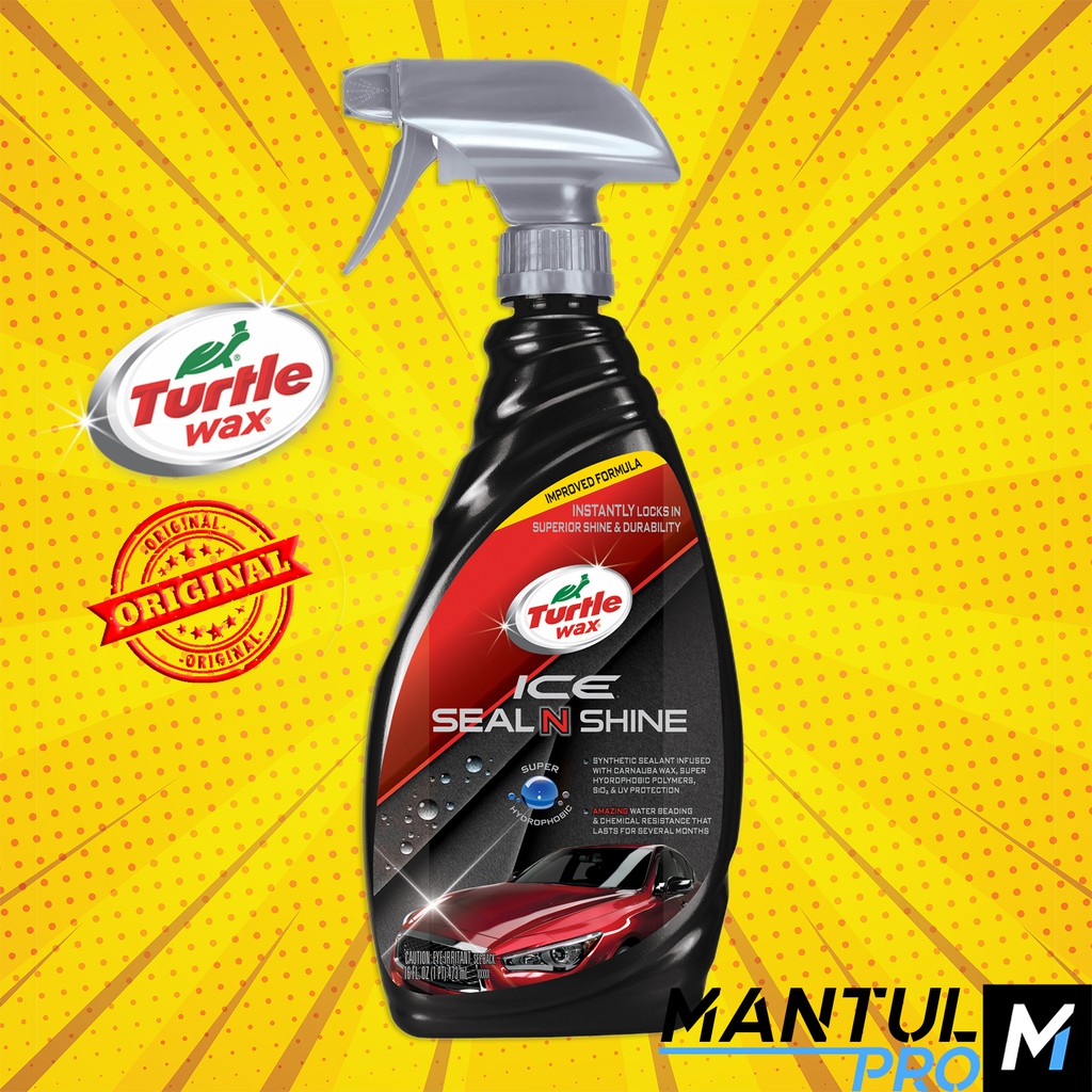 thumbnail image 2 of Turtle Wax ICE Seal N Shine & ICE Spray Wax Combo Pack (53877) 2 of 5