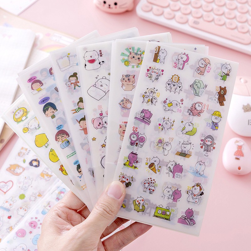 Stickers with many styles and lovely images | Shopee Malaysia