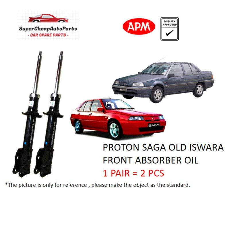 Original Apm Proton Saga Old Iswara Front Absorber Oil Pair Shopee Malaysia