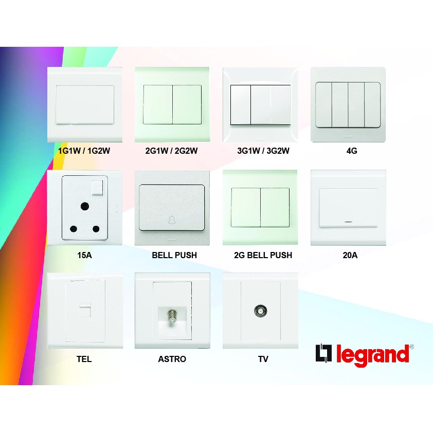 LEGRAND SWITCHES (SIRIM) | Shopee Malaysia