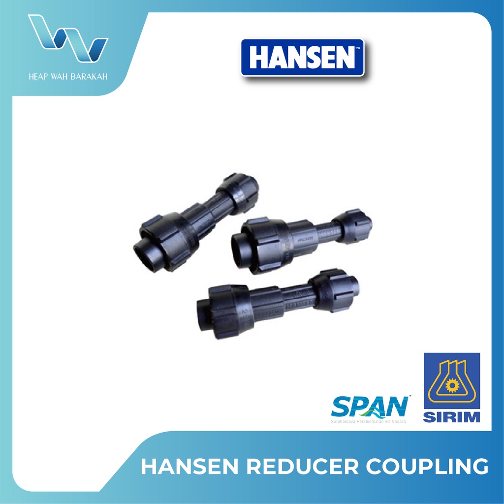 HANSEN HDPE REDUCER COUPLING (25MM - 40MM) (SIRIM/SPAN CERTIFIED ...