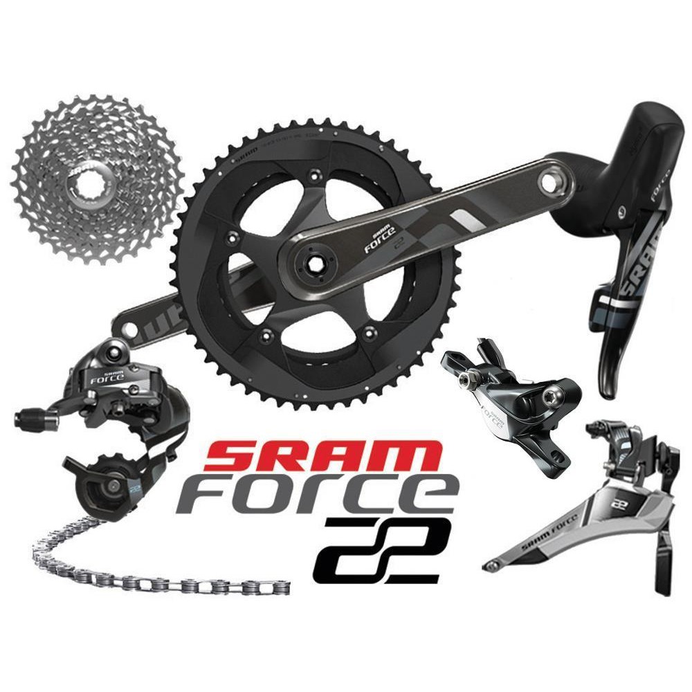 Original SRAM FORCE 22 FORCE CX1 FORCE disc brake hydraulic mechanical group set 50 34T 53 39T Shopee Malaysia