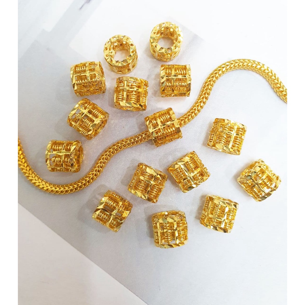 Loket Bead Pandora Emas BEADS SEMPOA PANDORA EMAS 916 BOLEH