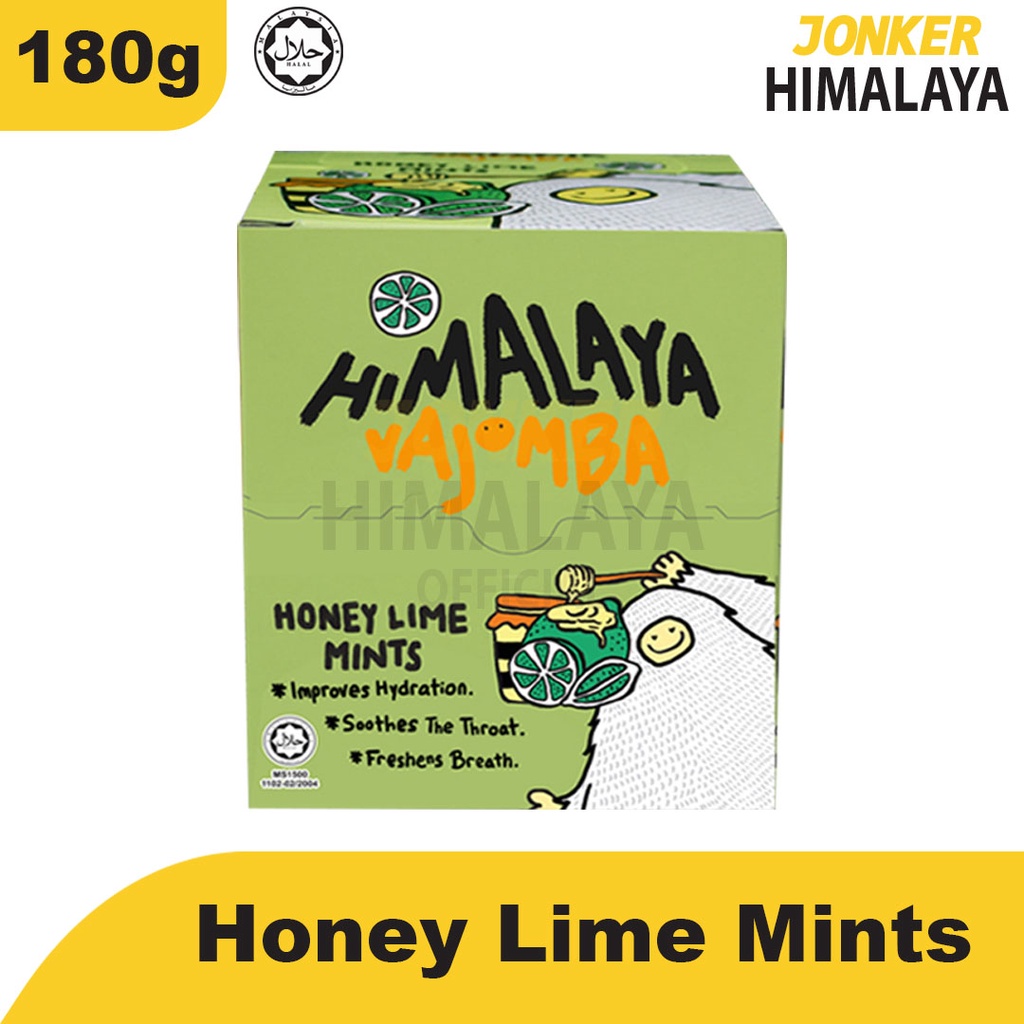 Himalaya Vajomba - Honey Lime Mints / Actiwhoosh Mints 180G (Box ...