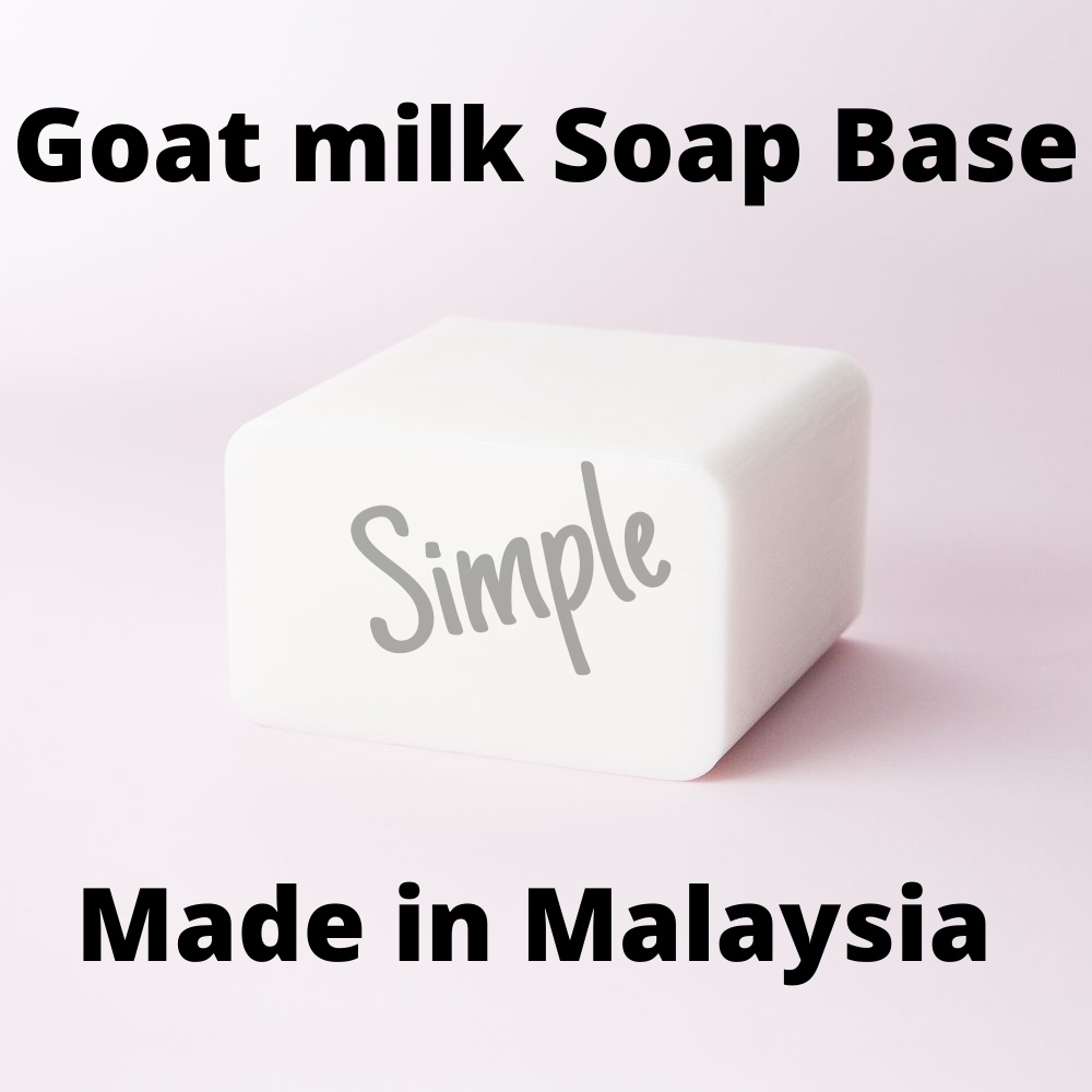 Goat Milk Soap Base (Halal) Malaysia product 皂基/White Soap/Melt&Pour