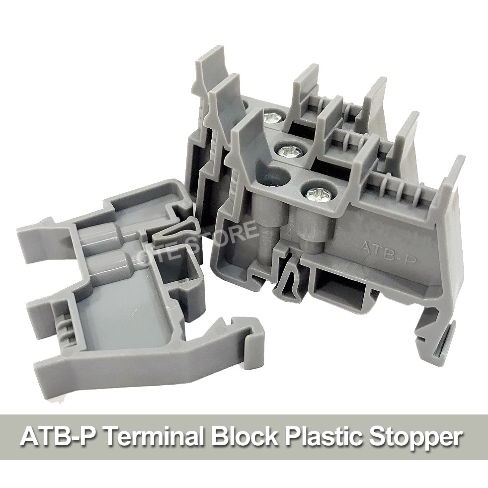 ATB-P Din Rail Type Terminal Block Plastic Stopper | Shopee Malaysia