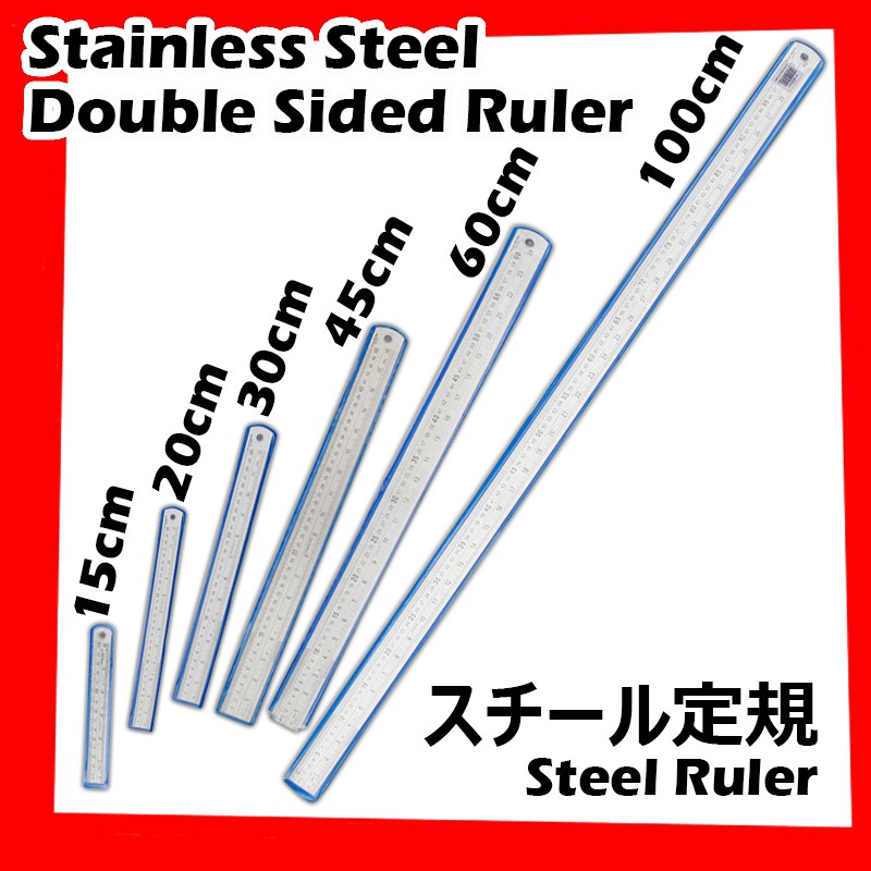 Ruler 30cm Stainless Steel –