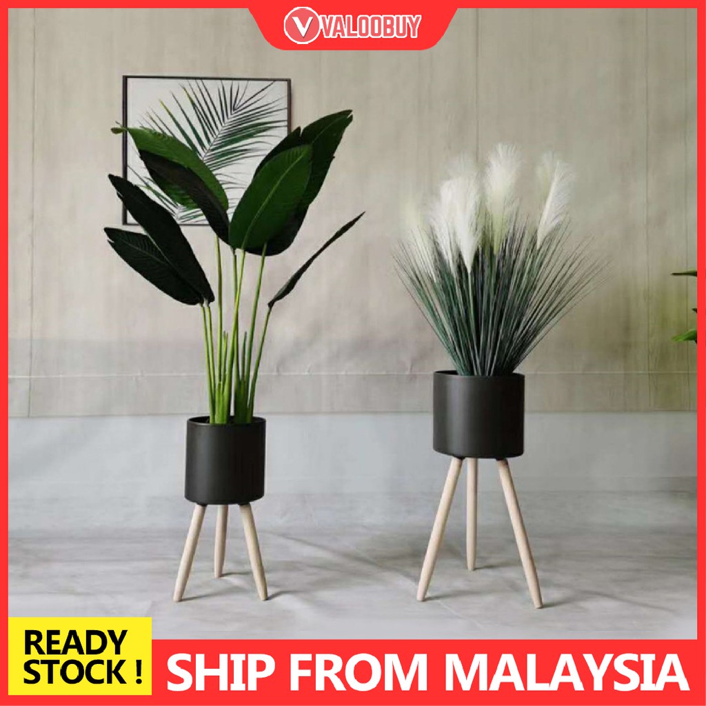 Pasu Besi Berkaki Flower Pot Artificial | Shopee Malaysia