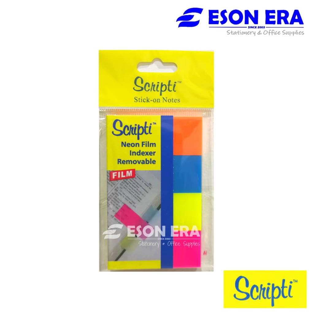 Scripti Stick-on Notes 46101 Stiker Tanda | Shopee Malaysia
