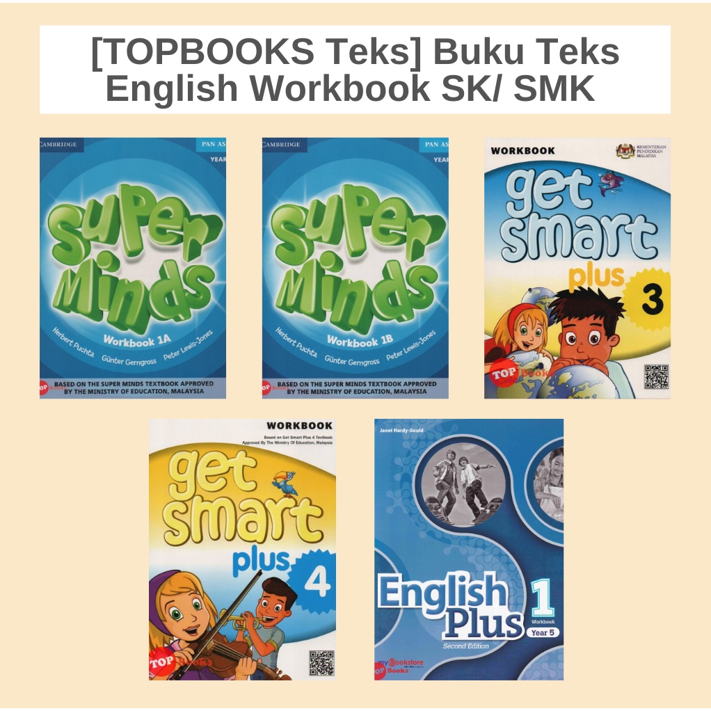 [TOPBOOKS Teks] Buku Teks English Workbook SK/ SMK | Shopee Malaysia