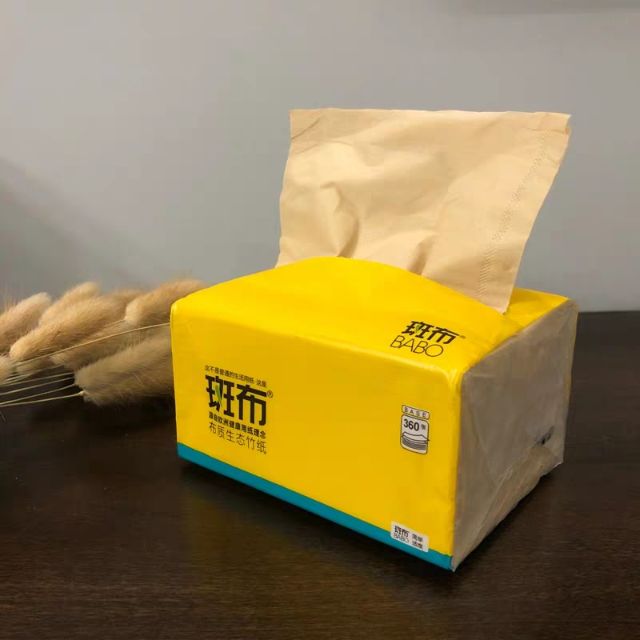 BABO tissue paoer Bamboo [360 sheets / 3 packs] 3 layers household