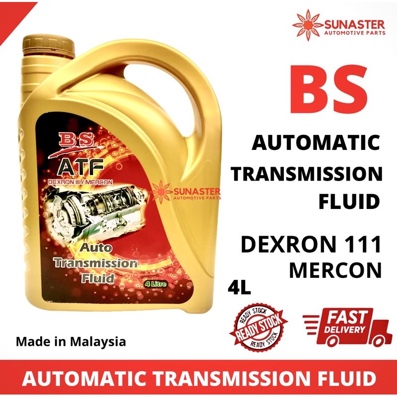 BS ATF DEXRON 111/ MERCON 4L Automatic Transmission Fluid and Power