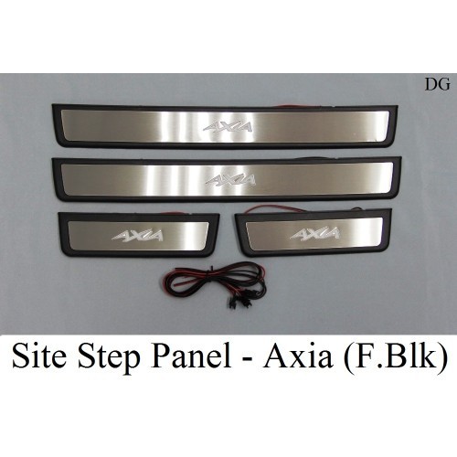SIDE STEP PANEL WITH LED - AXIA (FRAME BLACK) | Shopee Malaysia