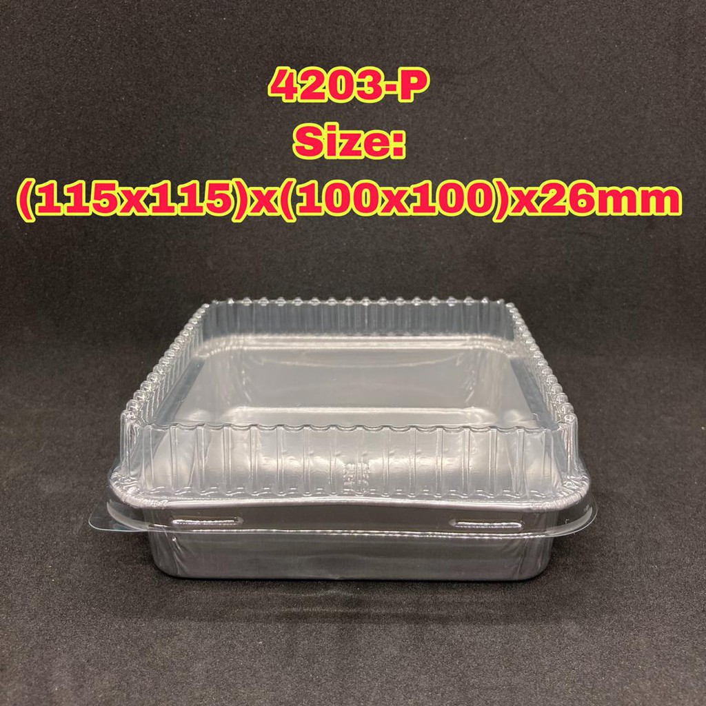 10pcs Aluminum Foil Food Containers With Lids