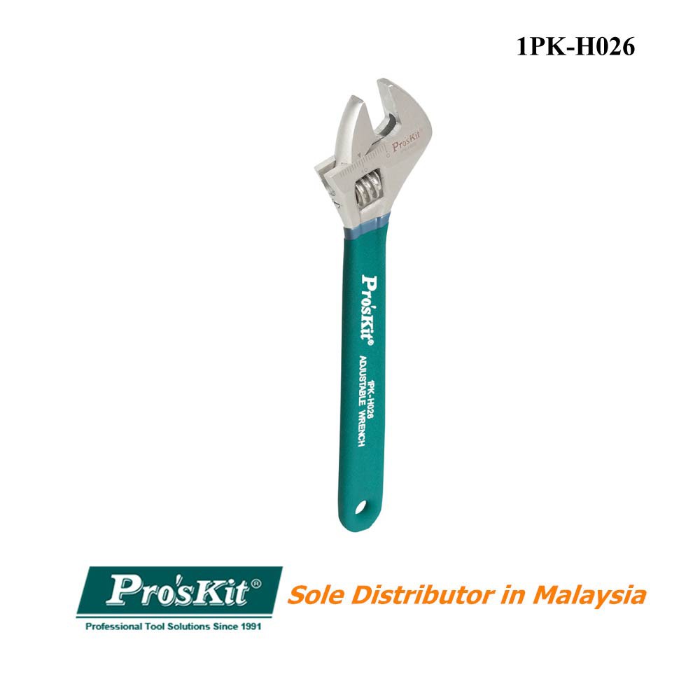 Pro'sKit 1PK-H026 6'' Adjustable Wrench | Shopee Malaysia