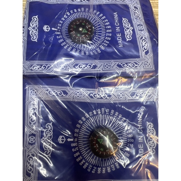 POCKET SEJADAH TRAVEL POCKET PRAYER MAT KIBLAT