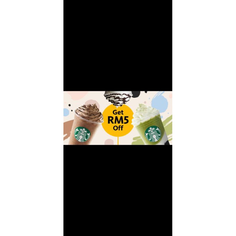 🔥STARBUCKS🔥🌈RM5 DISCOUNT🌈 PROMO CODE DISCOUNT OFF NO MIN SPEND BAUCER ...