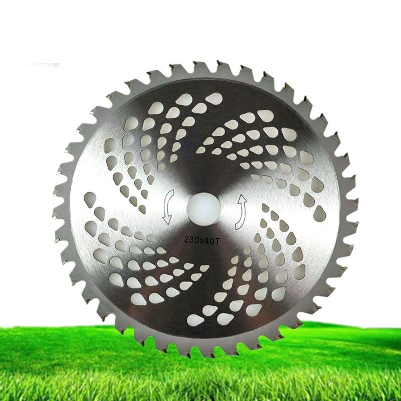 thumbnail image 2 of 10" 40T Carbide Tip Brush Cutter, Trimmer, Weed Eater Blades Wacker 2 of 14
