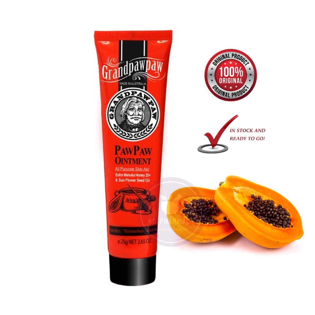 Grandpawpaw Manuka 20 + Ointment 25g / Papaya Ointment (papaw for dry