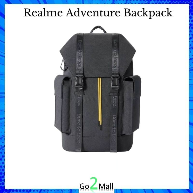 100 Authentic Realme Adventurer Backpackipx4 Water Resistant 10kg