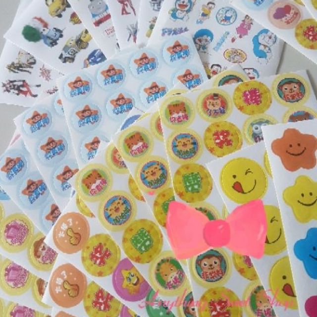 (Ready Stok) 50pcs bubble sticker | Shopee Malaysia