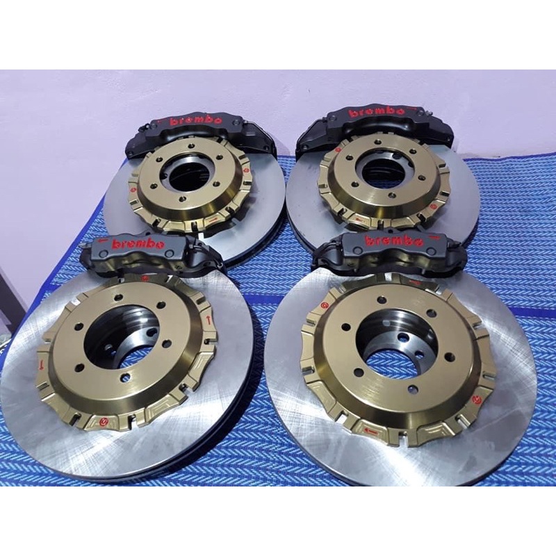 CAR BRAKE SYSTEM 6 POT ORIGINAL REFURBISHED UNTUK SEMUA JENIS KERETA