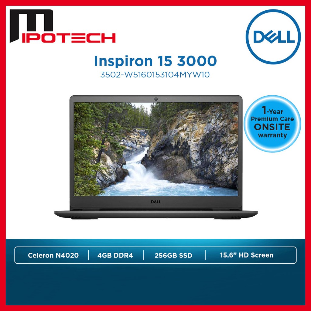 dell laptop inspiron 3502 celeron