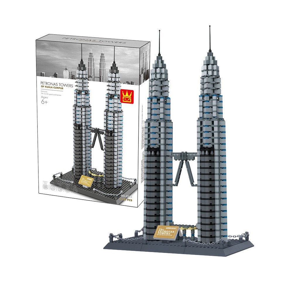 LEGO KLCC Petronas Twin Towers Shopee Malaysia