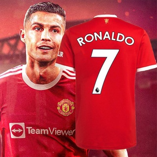 2021-2022 New Red Devils Home No. 7 Cristiano Ronaldo Jersey No. 6 Pogba  Football Jersey Soccer Clothing Player Apparel T-Shirt Soccer Jersey Soccer  T-Shirts - China T-Shirt and Clothing price