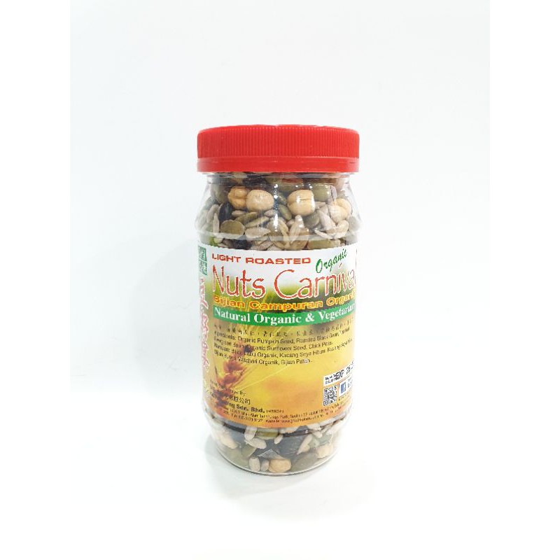 GBT Organic Light Roasted Nuts Carnival 210g | Shopee Malaysia