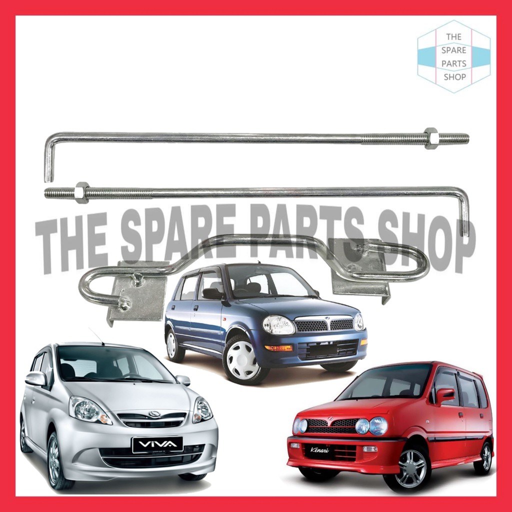 BATTERY CLAMP BRACKET HOLDER PERODUA VIVA KELISA KENARI Shopee Malaysia