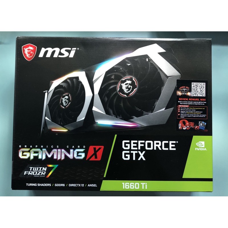 1660 ti gaming x 6g hot sale