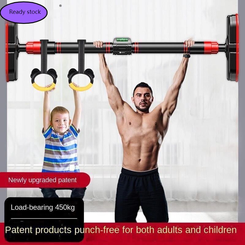 (spot)Workout pull up Door frame horizontal bar 450KG screwless fitness
