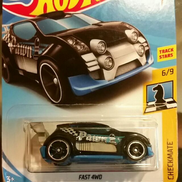 Hot Wheels CHECKMATE FAST 4WD (BLACK) | Shopee Malaysia