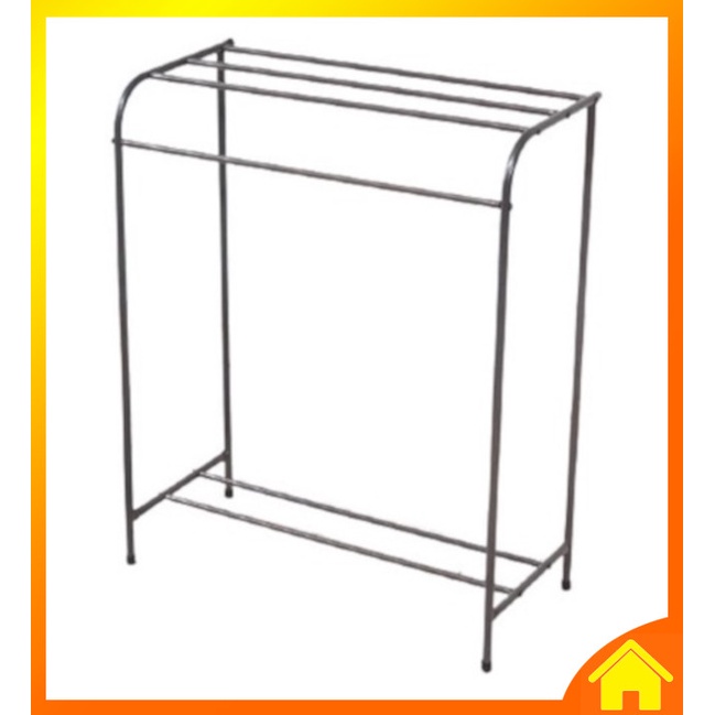 [OneHome] Towel Stand Hanger Drying Cloth Rack Stainless Steel Rak ...
