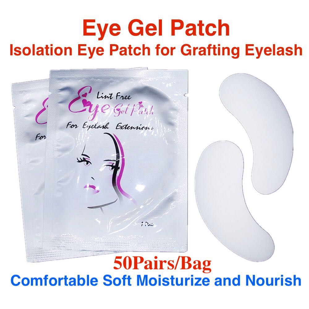 PRAECLARUS Hydrogel Patches stickers for Lash Extension 50 pairs Eye ...