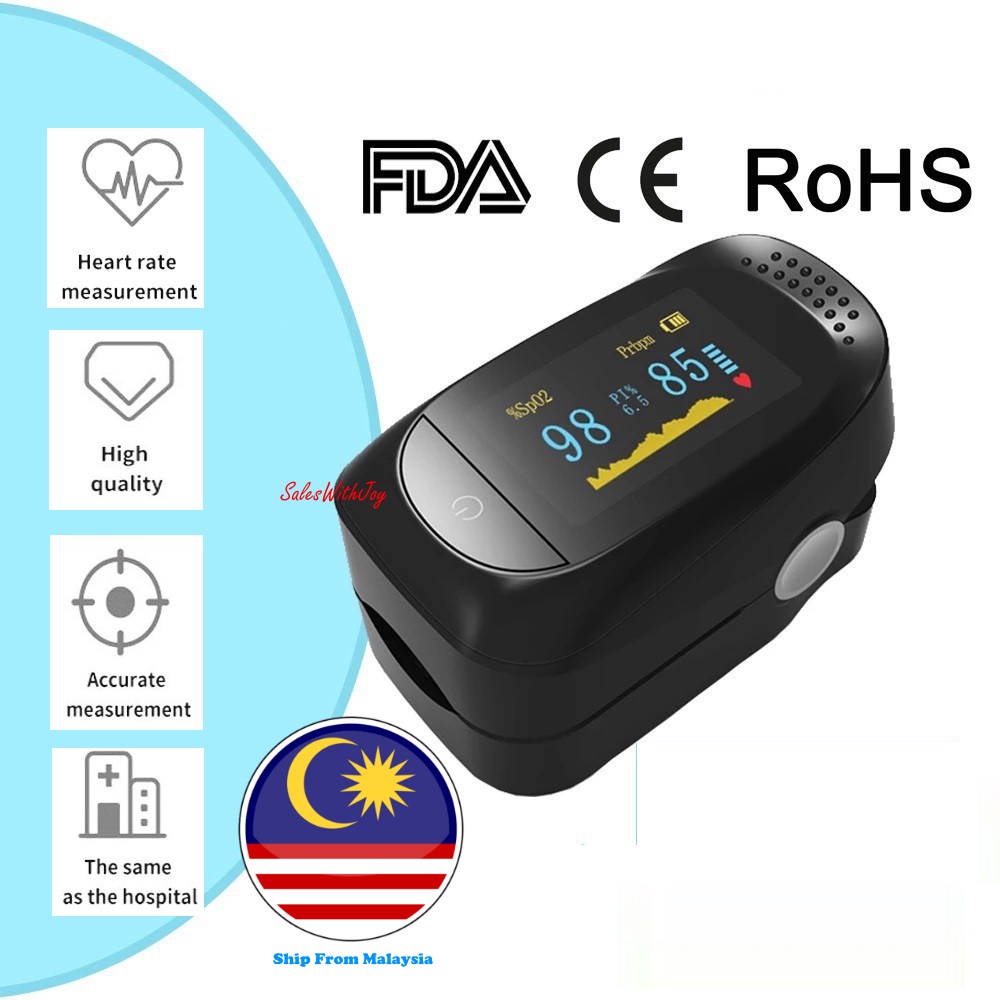 【SalesWithJoy】A2 TFT Finger Oximeter Fingertip Pulse Oxymeter Spo2