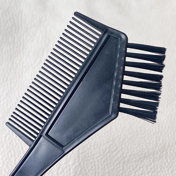 1Set DIY Hair Dye Comb Coloring Plastic Black Mixing Bowl Professional ...