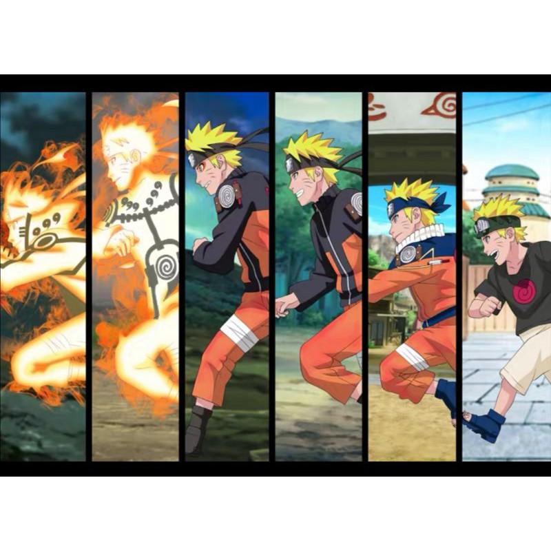 Wooden Puzzle 1000 pcs Jigsaw Puzzle Naruto Collection