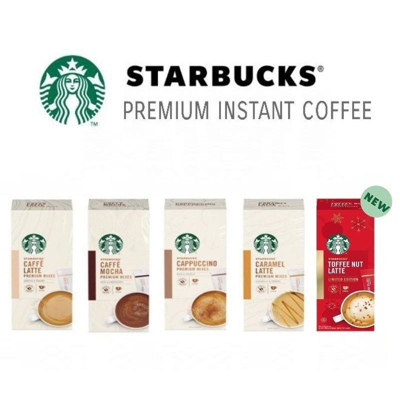 Starbucks® Premium Instant Coffee Mixes 4 Sticks Shopee Malaysia 7513