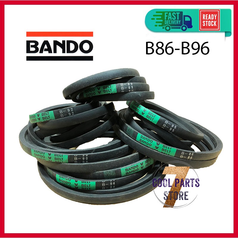 BANDO V Belt B86 B87 B88 B89 B90 B91 B92 B93 B94 B95 B96 Bando V Belt ...