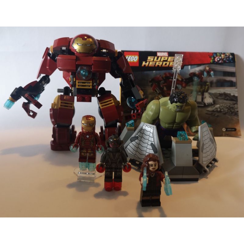 Original LEGO Marvel Super Heroes 76031 The Hulk Buster Smash