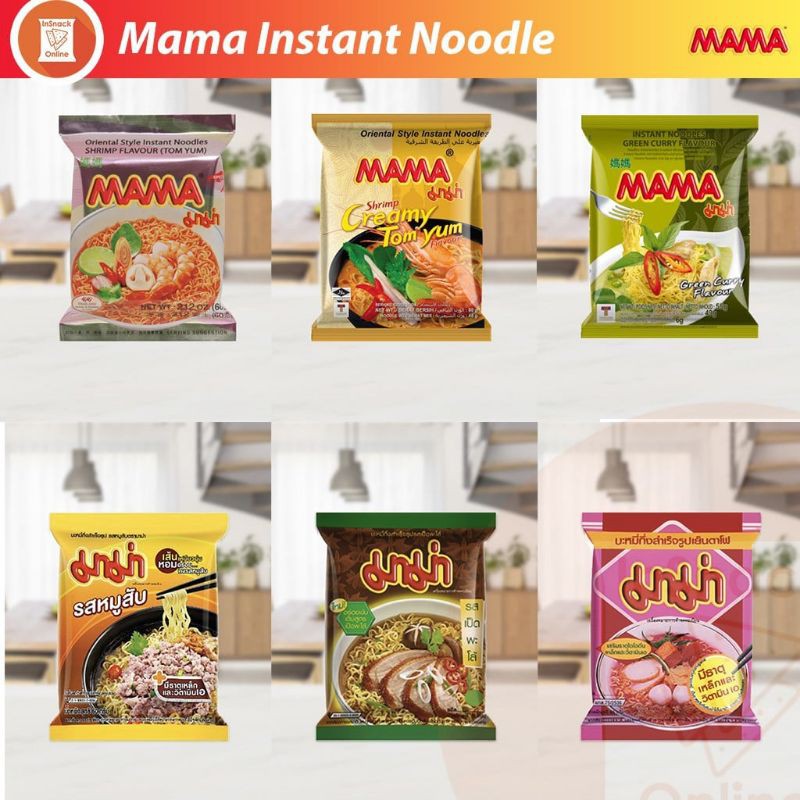 Thailand Mama Instant Noodle | Shopee Malaysia