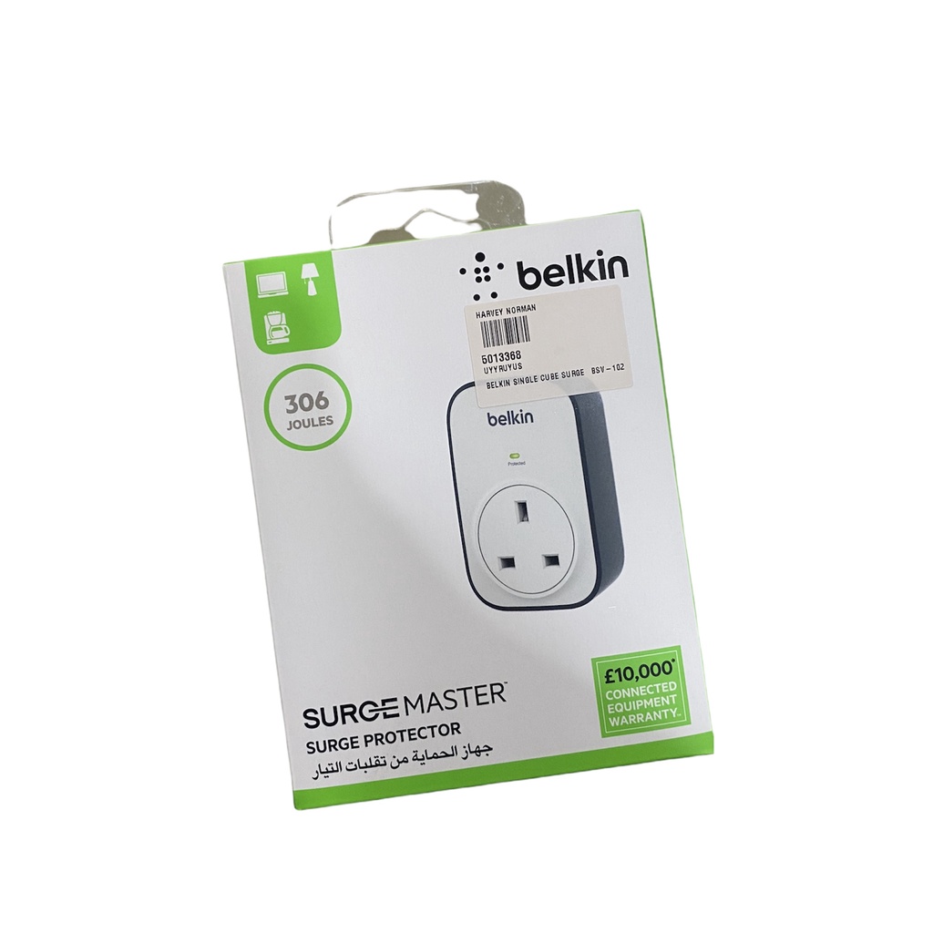 Belkin BSV-102 SurgeCube 1 Outlet Surge Protector Plug - BRAND NEW ...