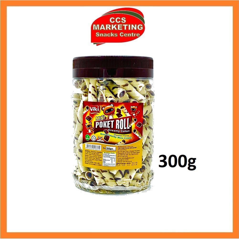 CCS Viki Mini Poket Roll Creamy Collon Strawberry / Pandan / Chocolate ...