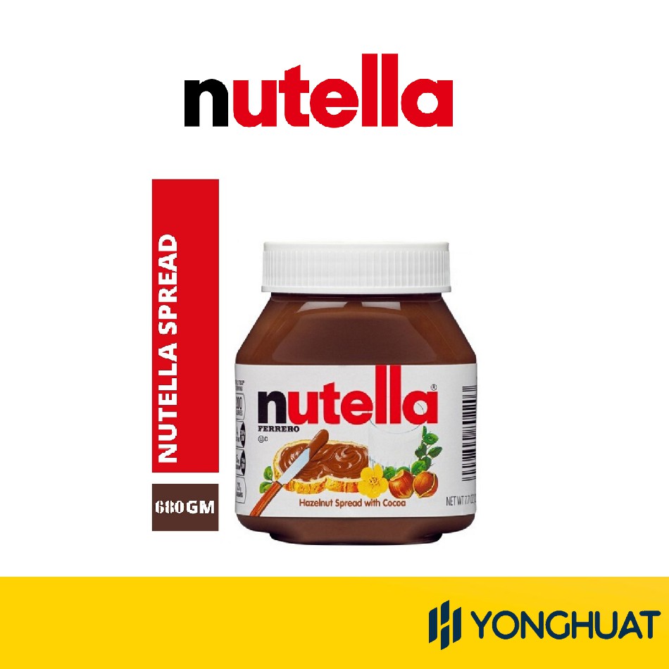 Nutella Spread Hazelnut Chocolate 680g | Shopee Malaysia