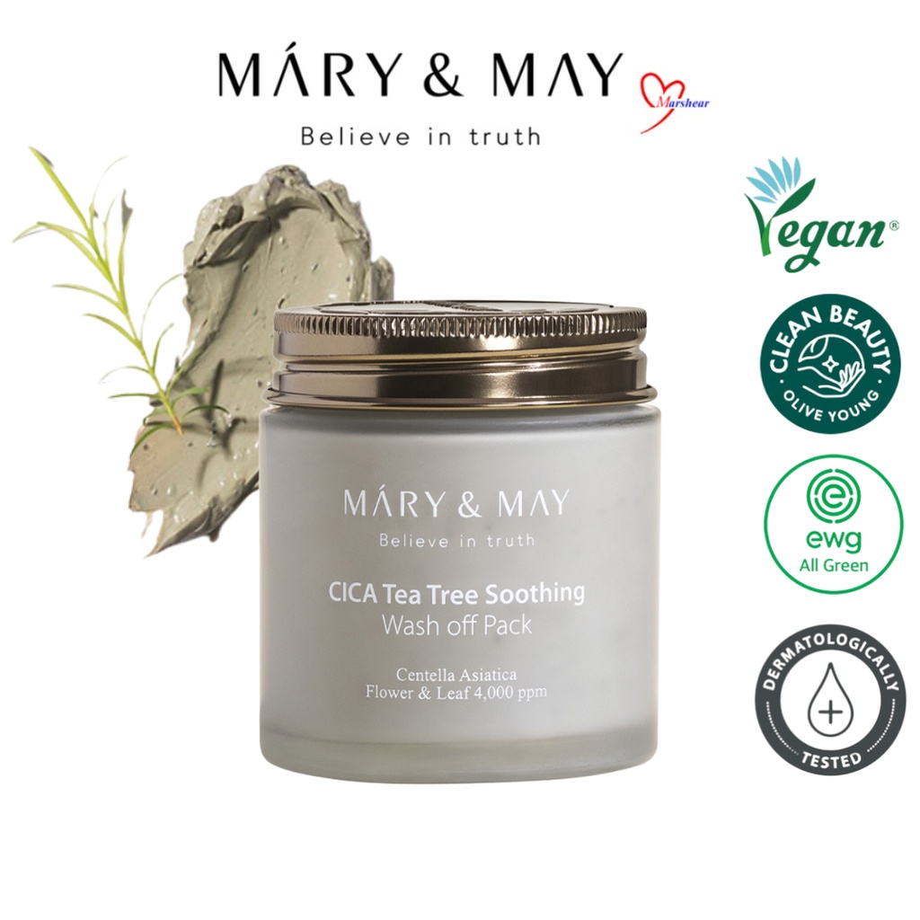 Mary & May Cica Tea Tree Soothing / Lemon Niacinamide Glow / Rose ...