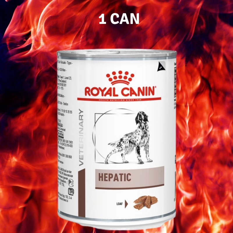 Hepatic canine food