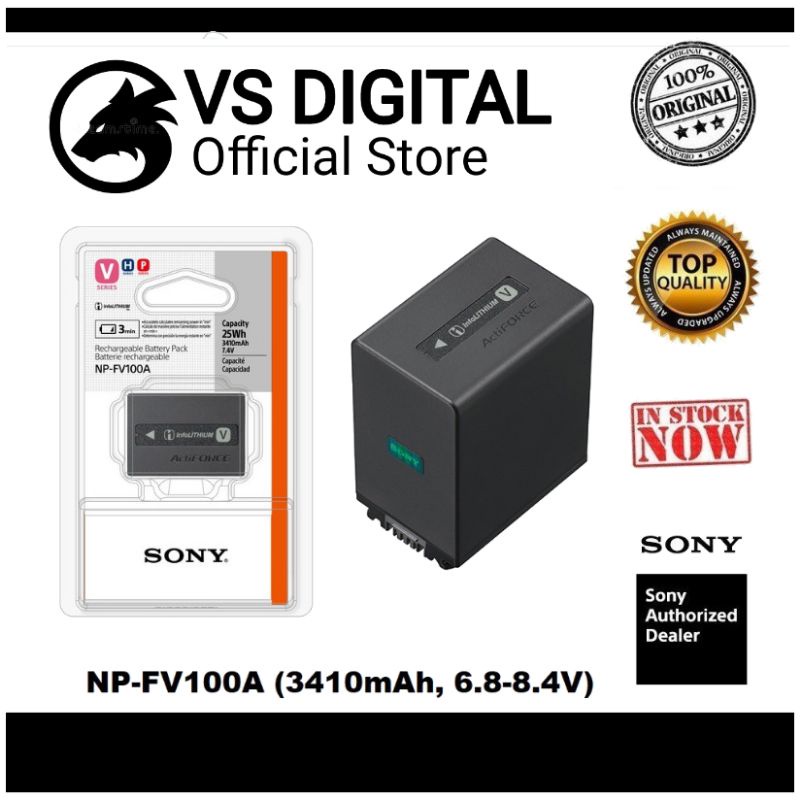NP-FV100A 100%Original Battery Sony 2 Year Warranty | Shopee Malaysia
