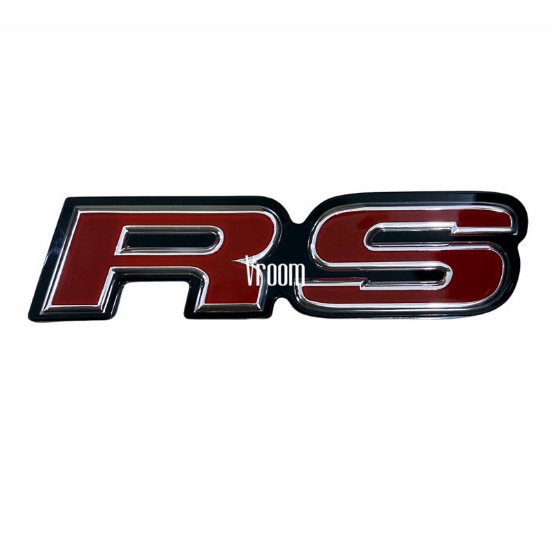 RS Emblem Logo RS Logo Front Grill Grille City Fit Civic Jazz Accord ...